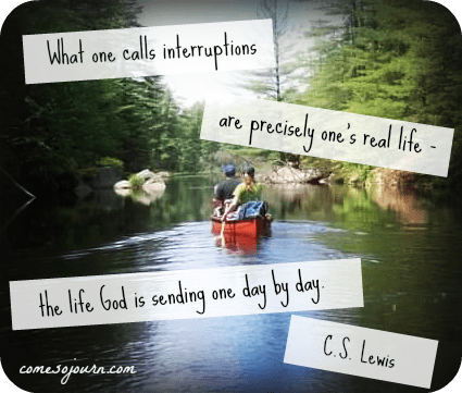 Lewis interruptions quote